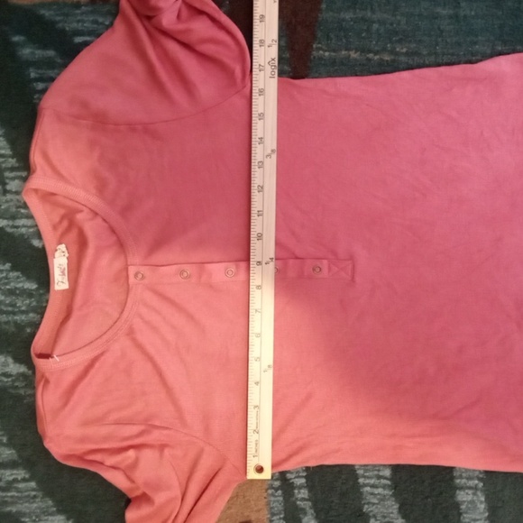 Faherty Legend Rib Gila Henley Long Sleeve Womens Large - Picture 5 of 8